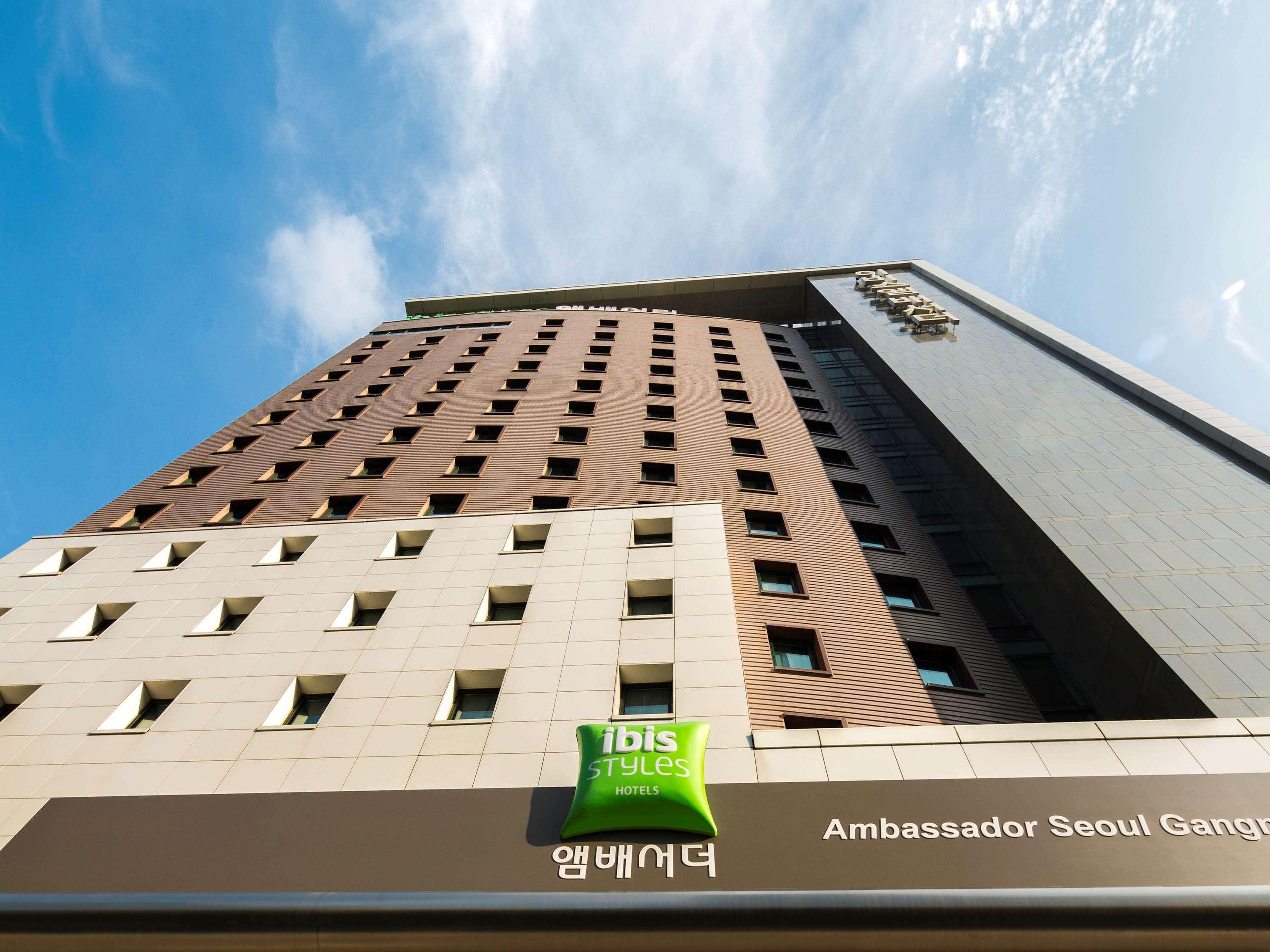 Отель Ibis Styles Ambassador Seoul Gangnam Экстерьер фото