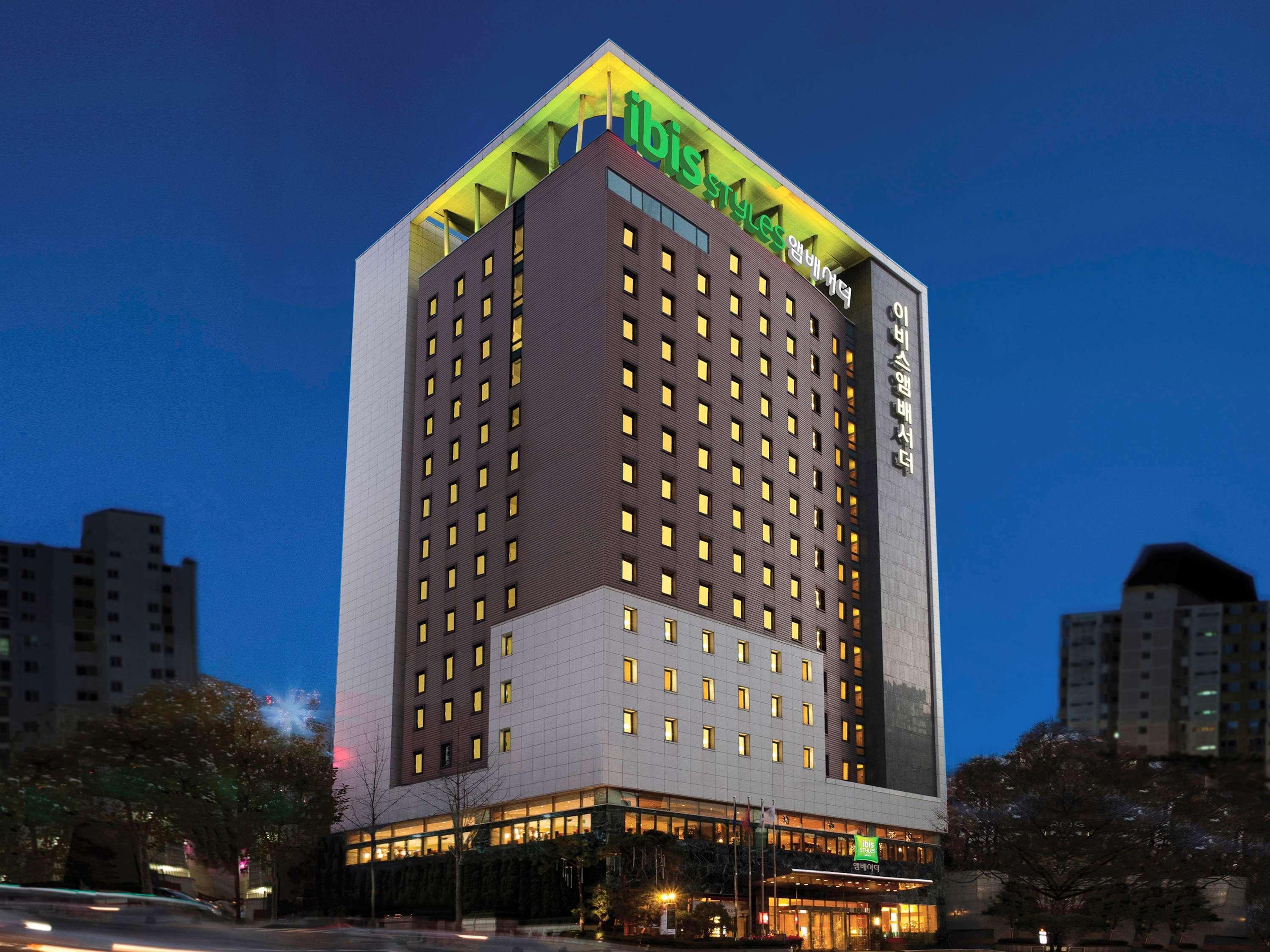 Отель Ibis Styles Ambassador Seoul Gangnam Экстерьер фото