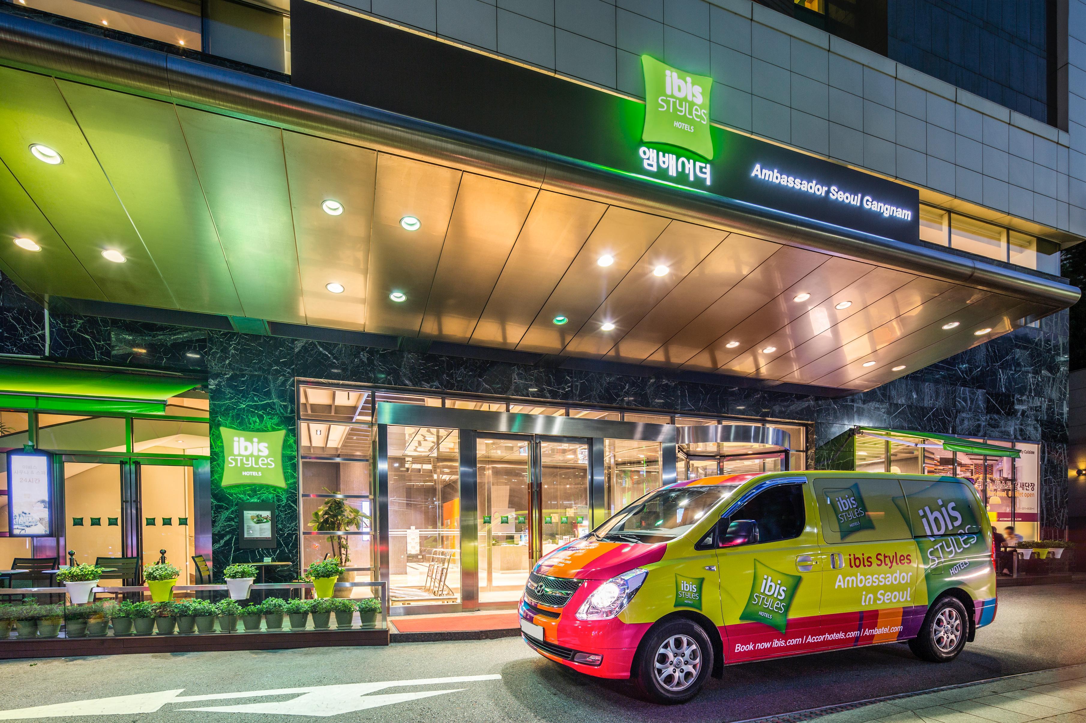 Отель Ibis Styles Ambassador Seoul Gangnam Экстерьер фото